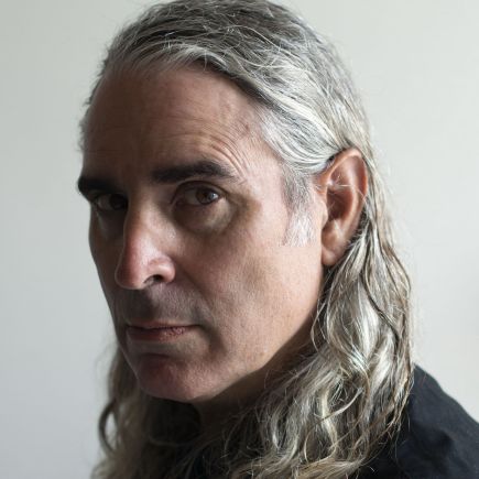 Portrait of photographer Louie Palu (Credit Image: © Chloe Coleman)