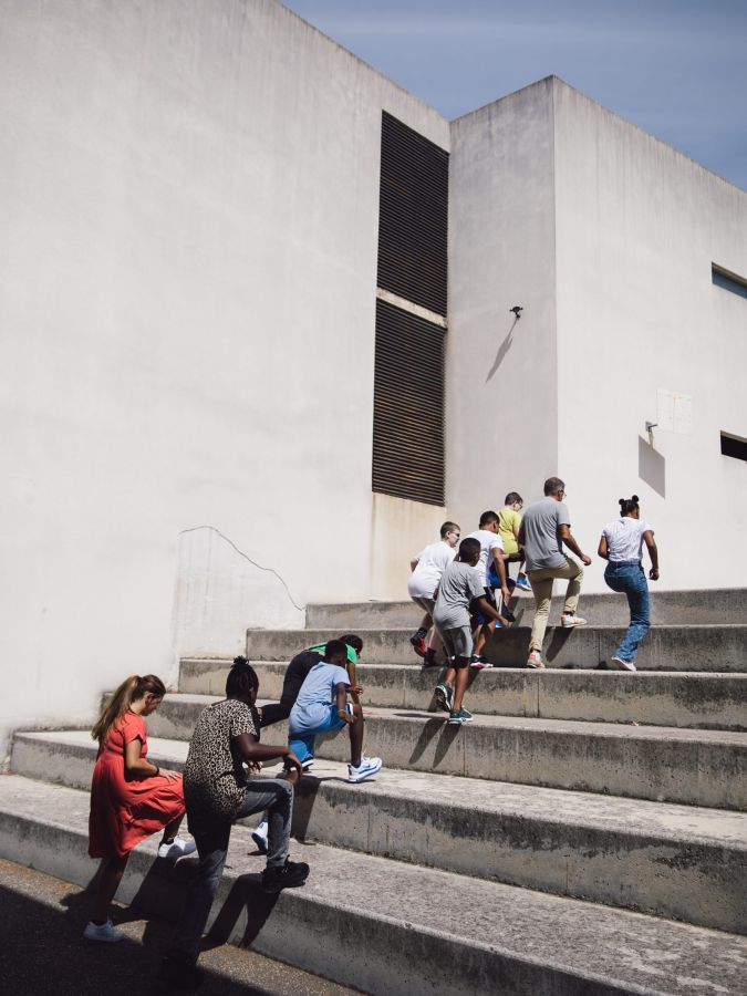 À Marseille, des collégiens au combat