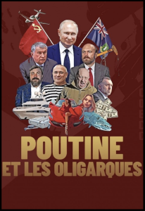Couverture Poutine et les oligarques