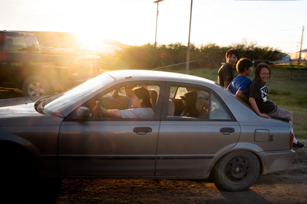 la voiture de la famille Carlson