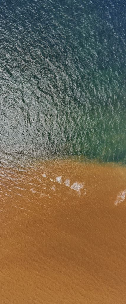 zone côtière contaminée par les eaux d’une mine