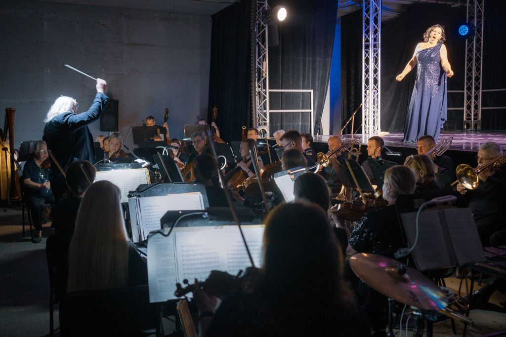 un opéra en sous-sol en Ukraine