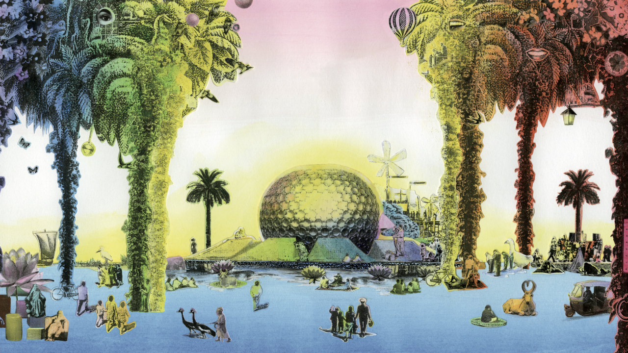 Paysage d'une cité idéale