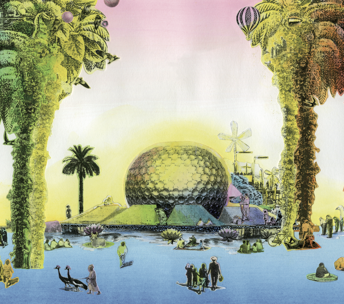 Paysage d'une cité idéale