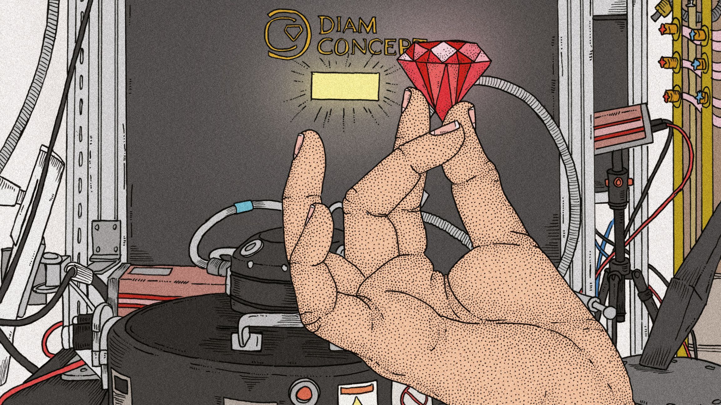 Le lobby des mines derrière la chute du diamant made in France