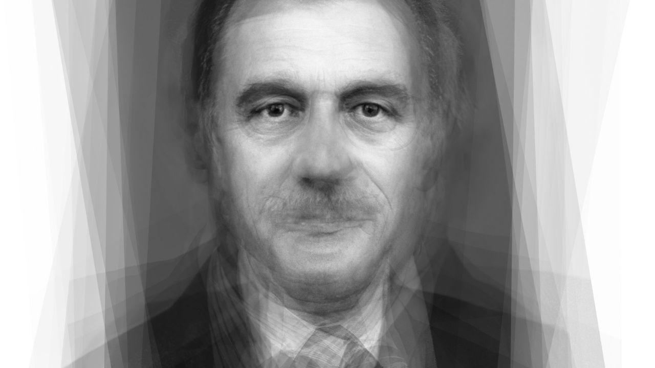 visages superposés des présidents de la République française