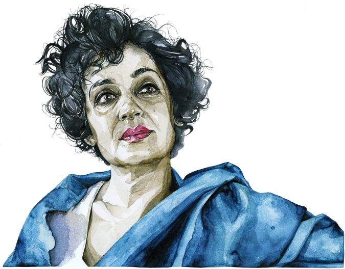Portrait d'Arundhati Roy