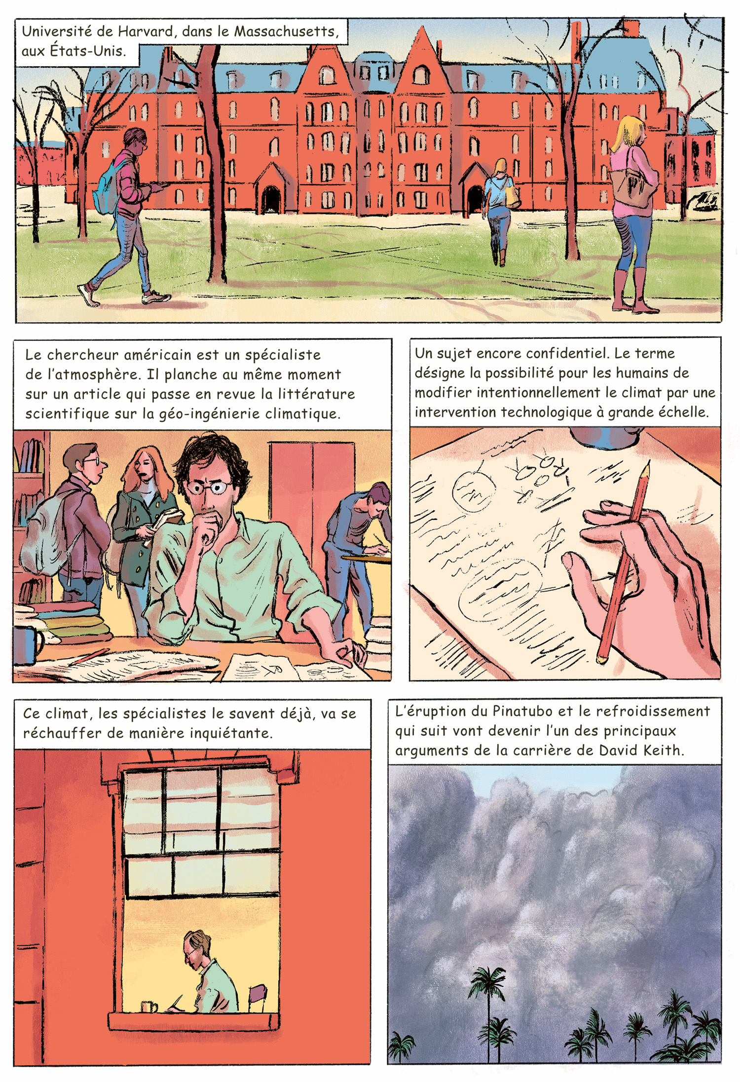 page de bande dessinée