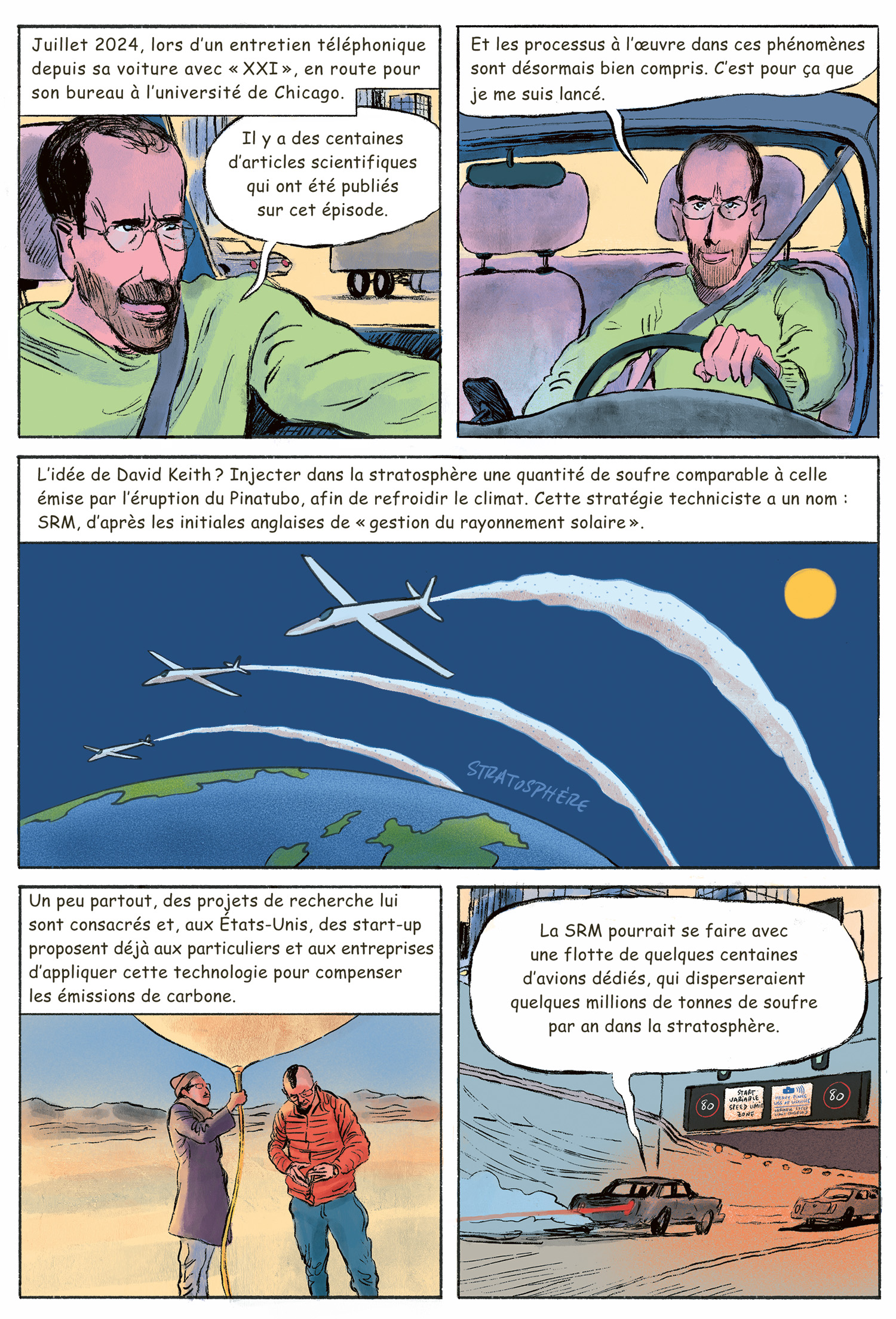 page de bande dessinée