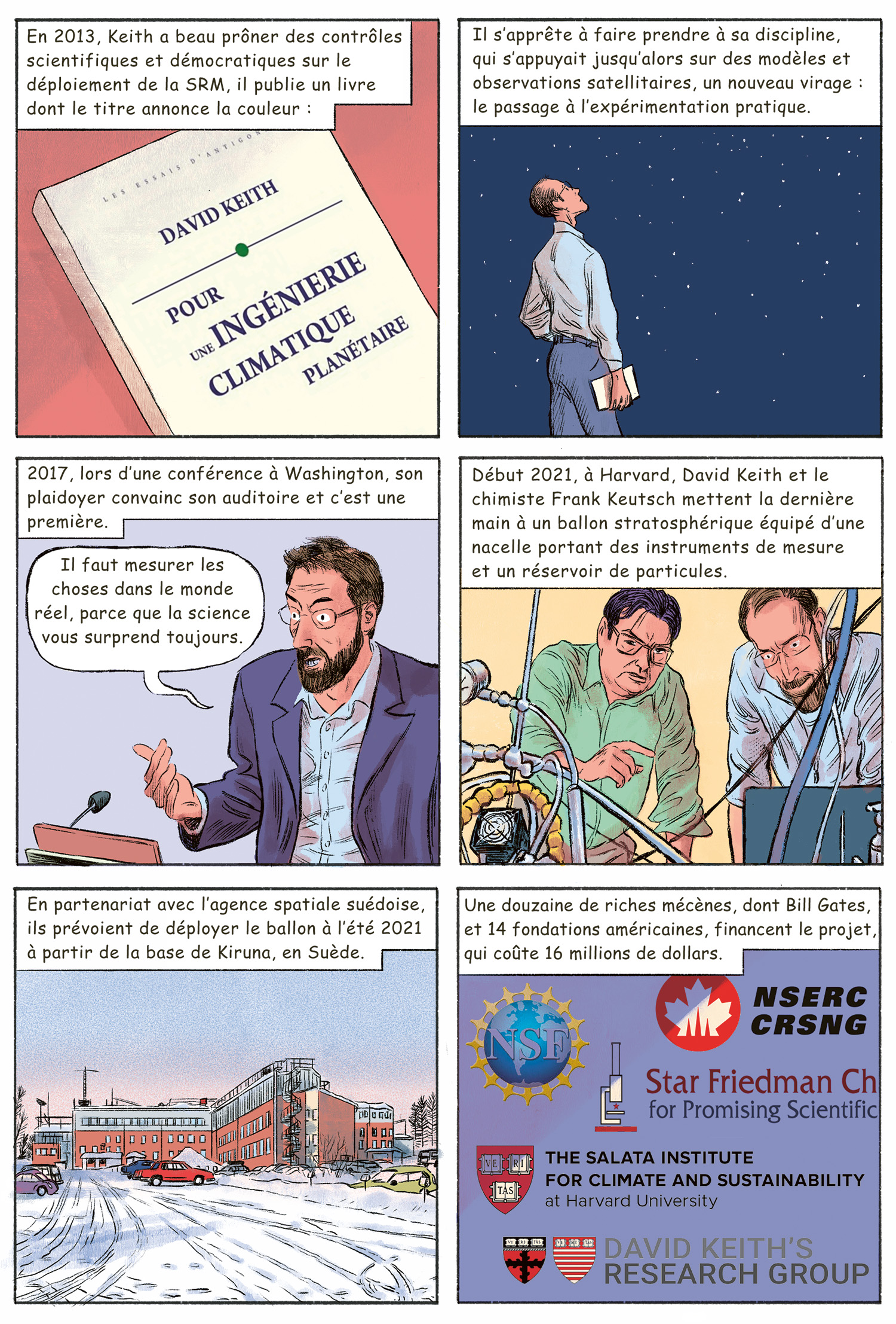 page de bande dessinée