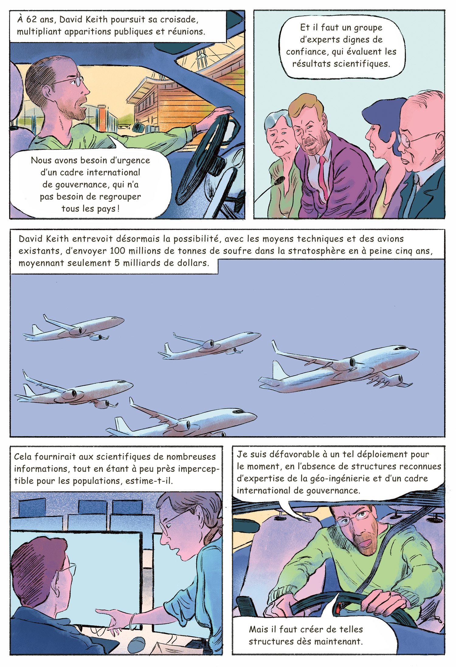 page de bande dessinée