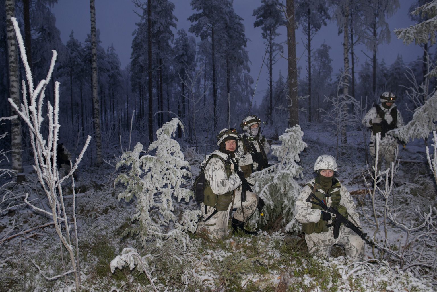 militaires en Arctique
