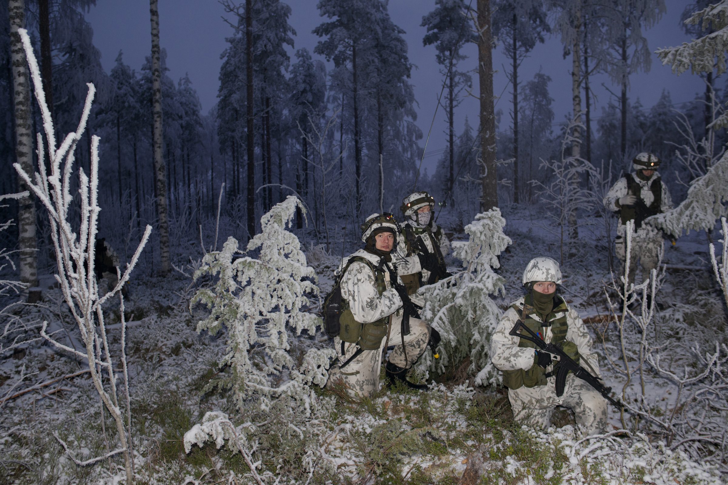 militaires en Arctique