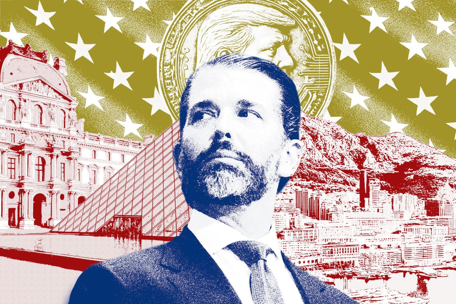 portrait de Donald Trump Junior