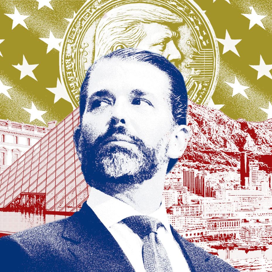 portrait de Donald Trump Junior