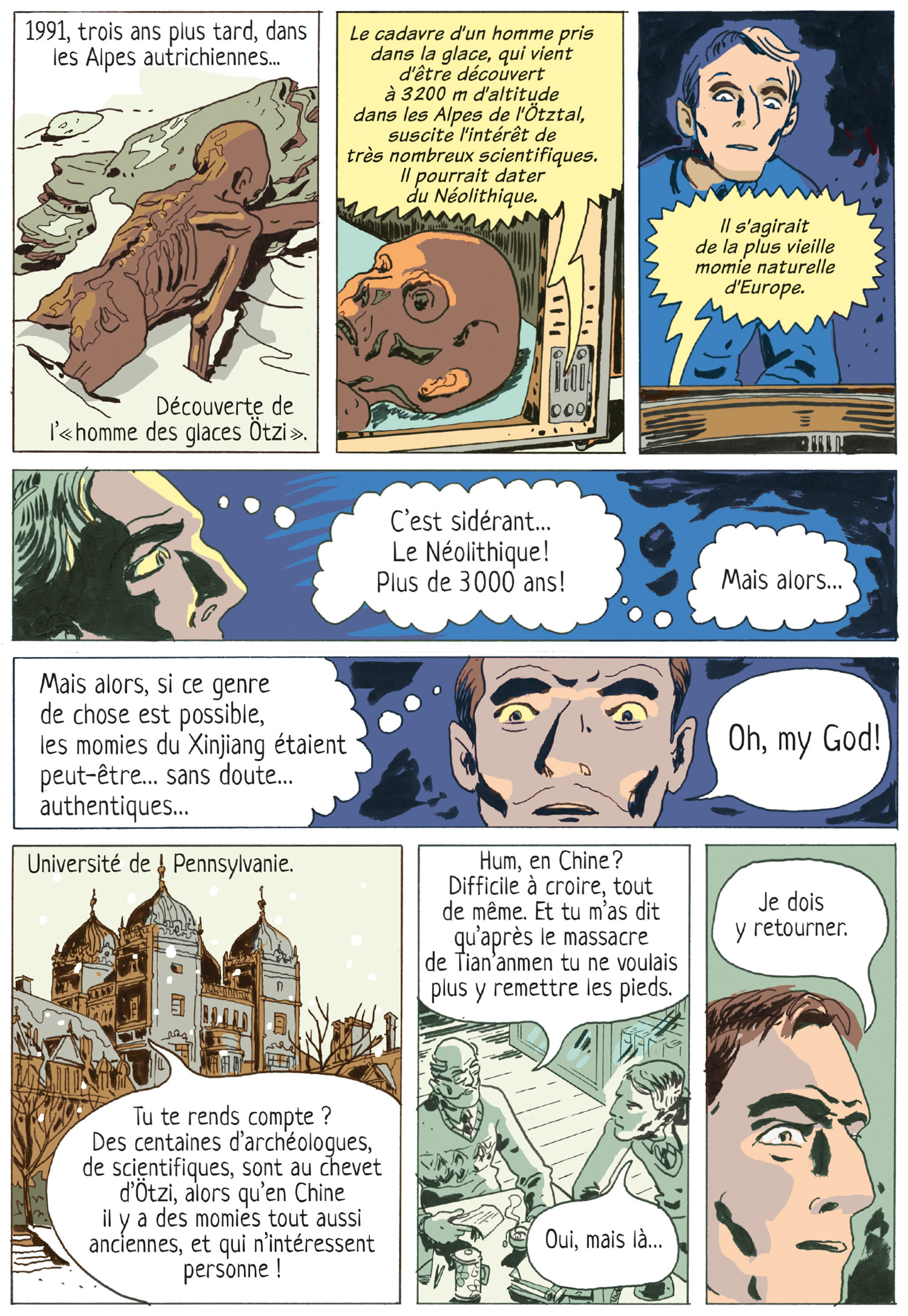 planche de bande dessinée