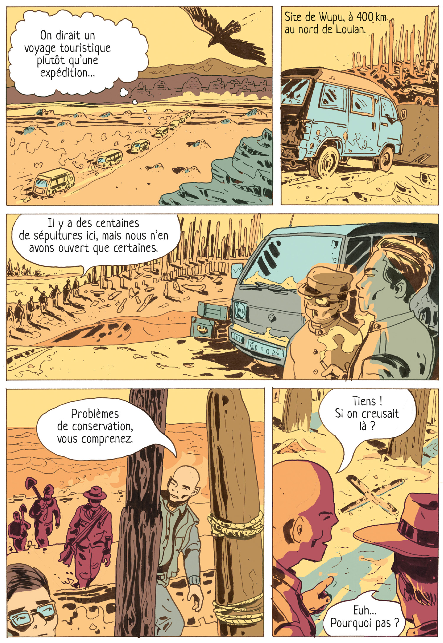 planche de bande dessinée