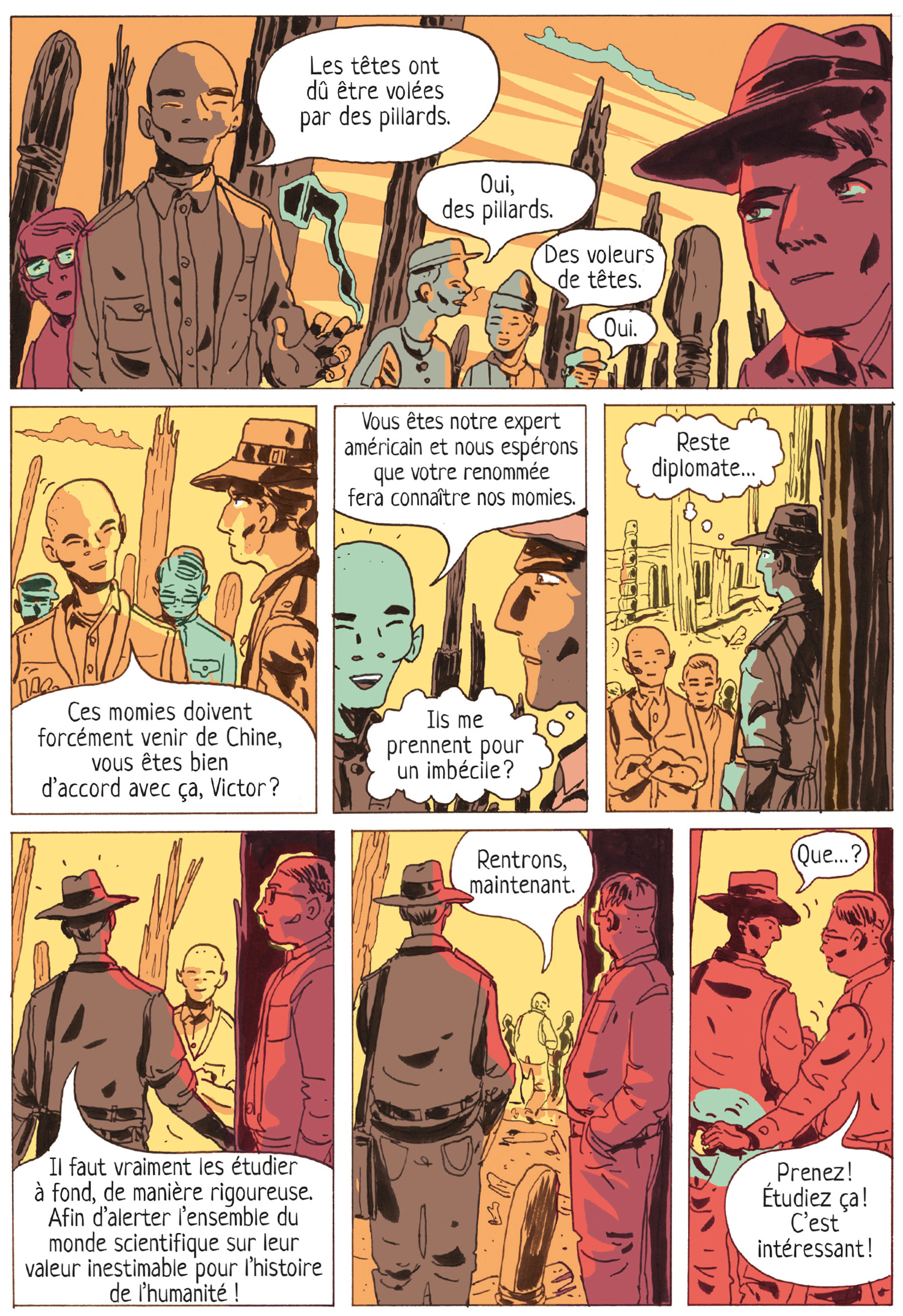 planche de bande dessinée