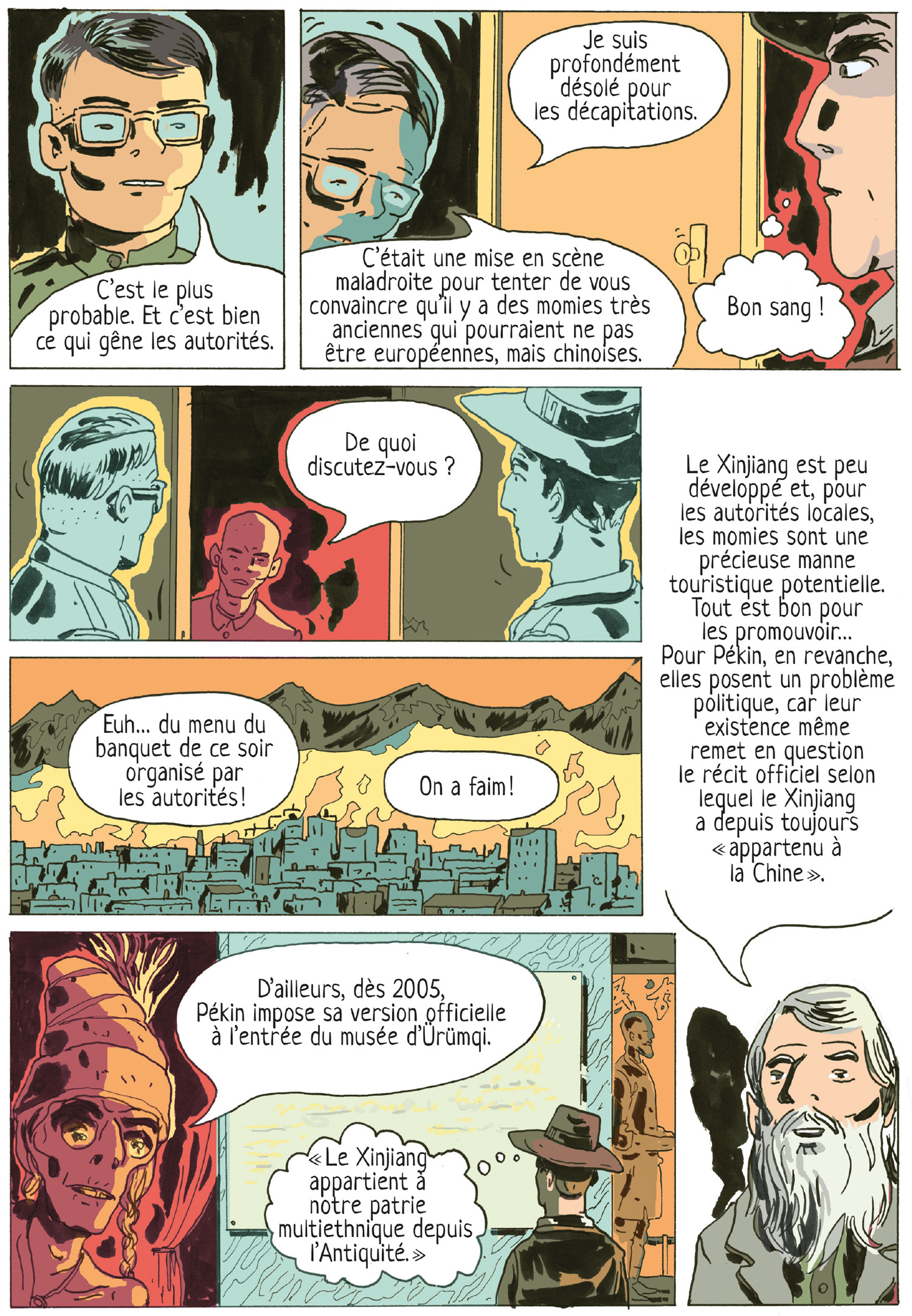 planche de bande dessinée