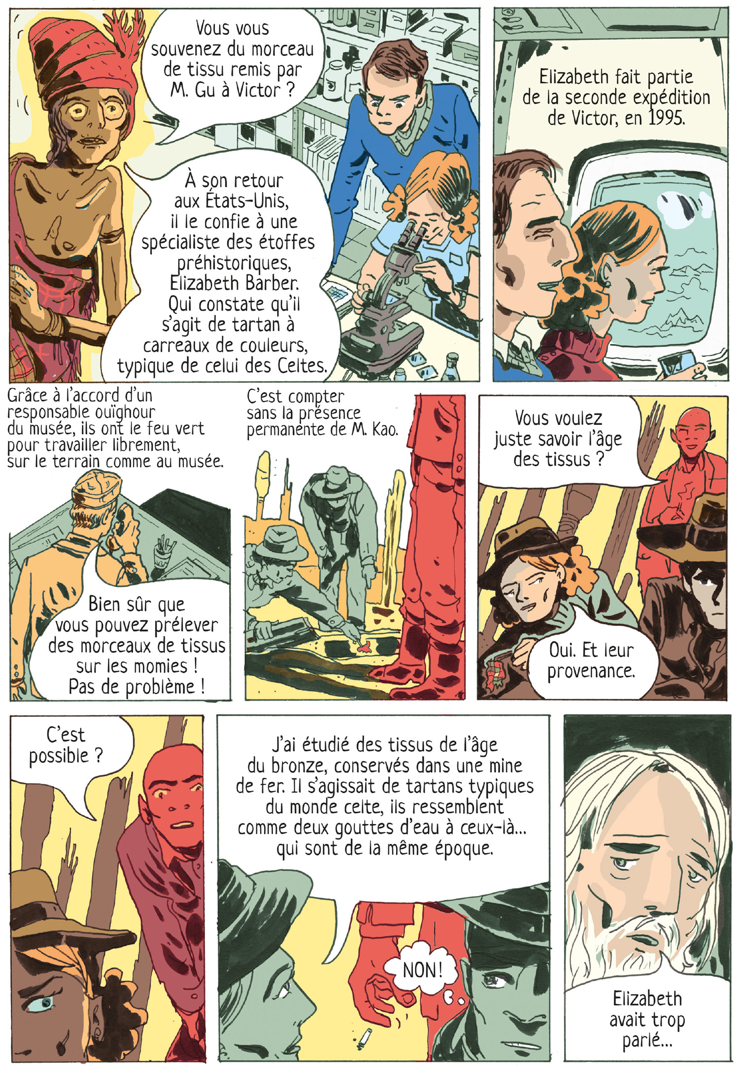 planche de bande dessinée