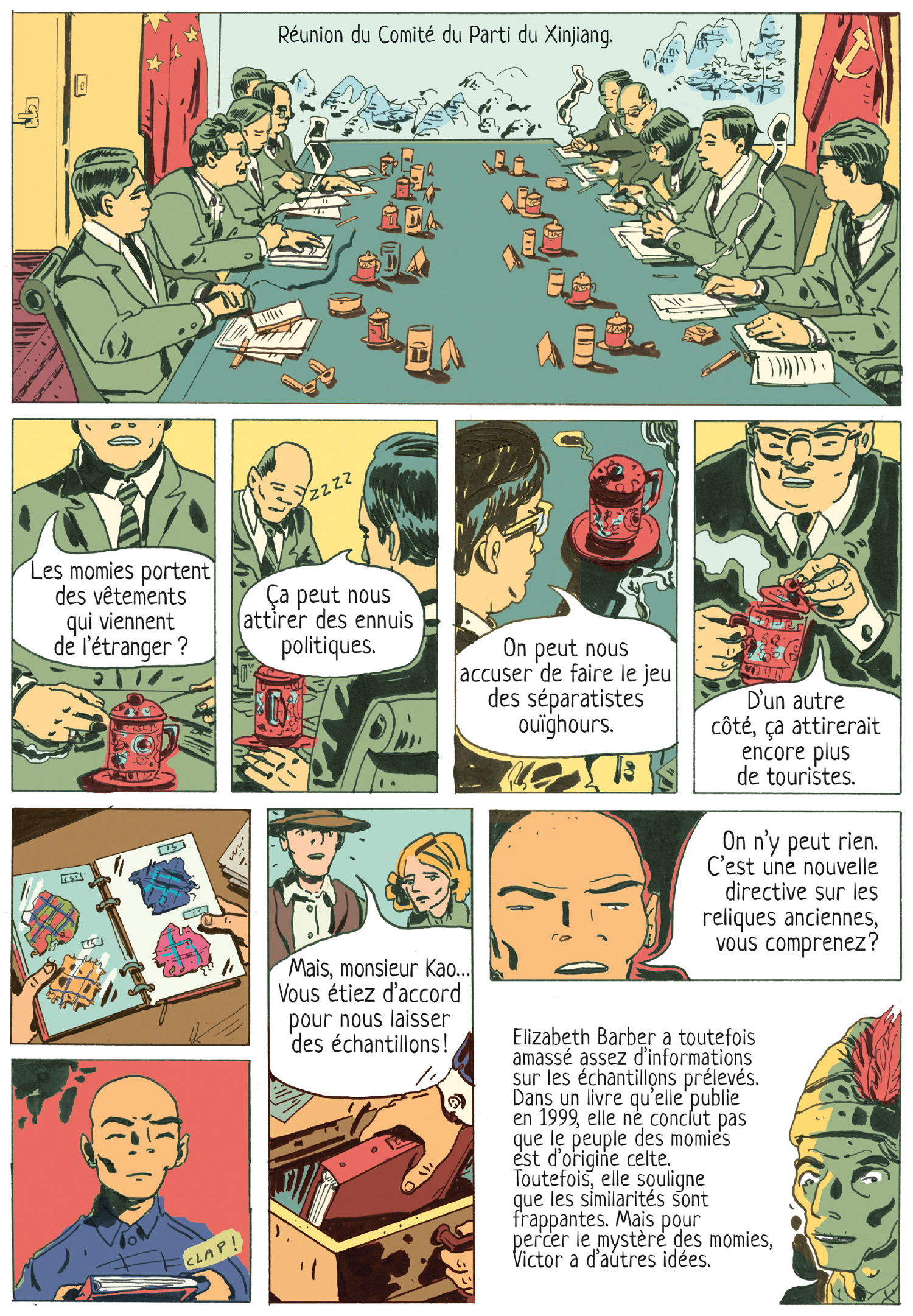 planche de bande dessinée