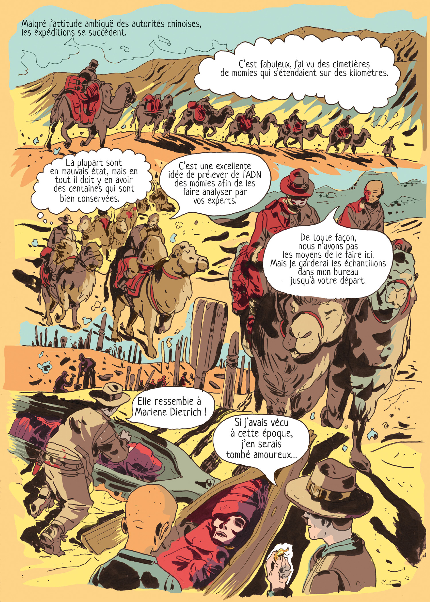 planche de bande dessinée