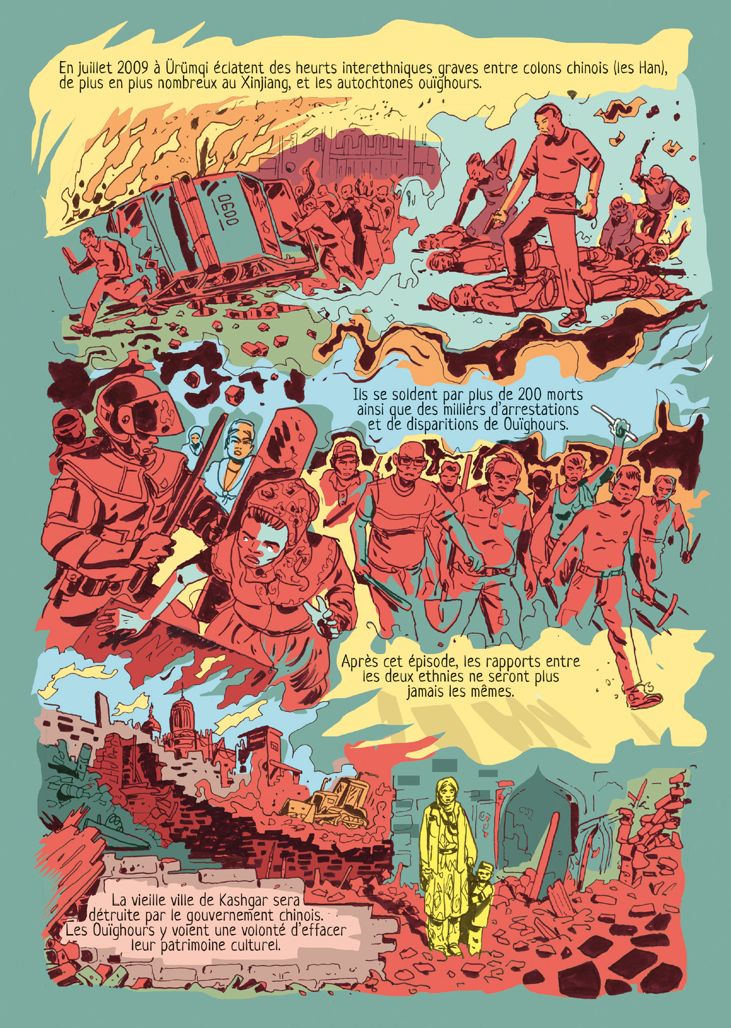 planche de bande dessinée
