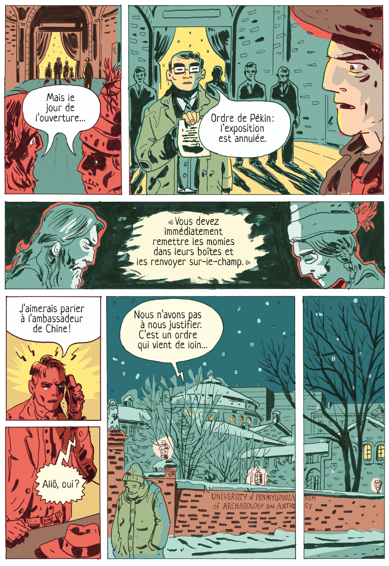 planche de bande dessinée