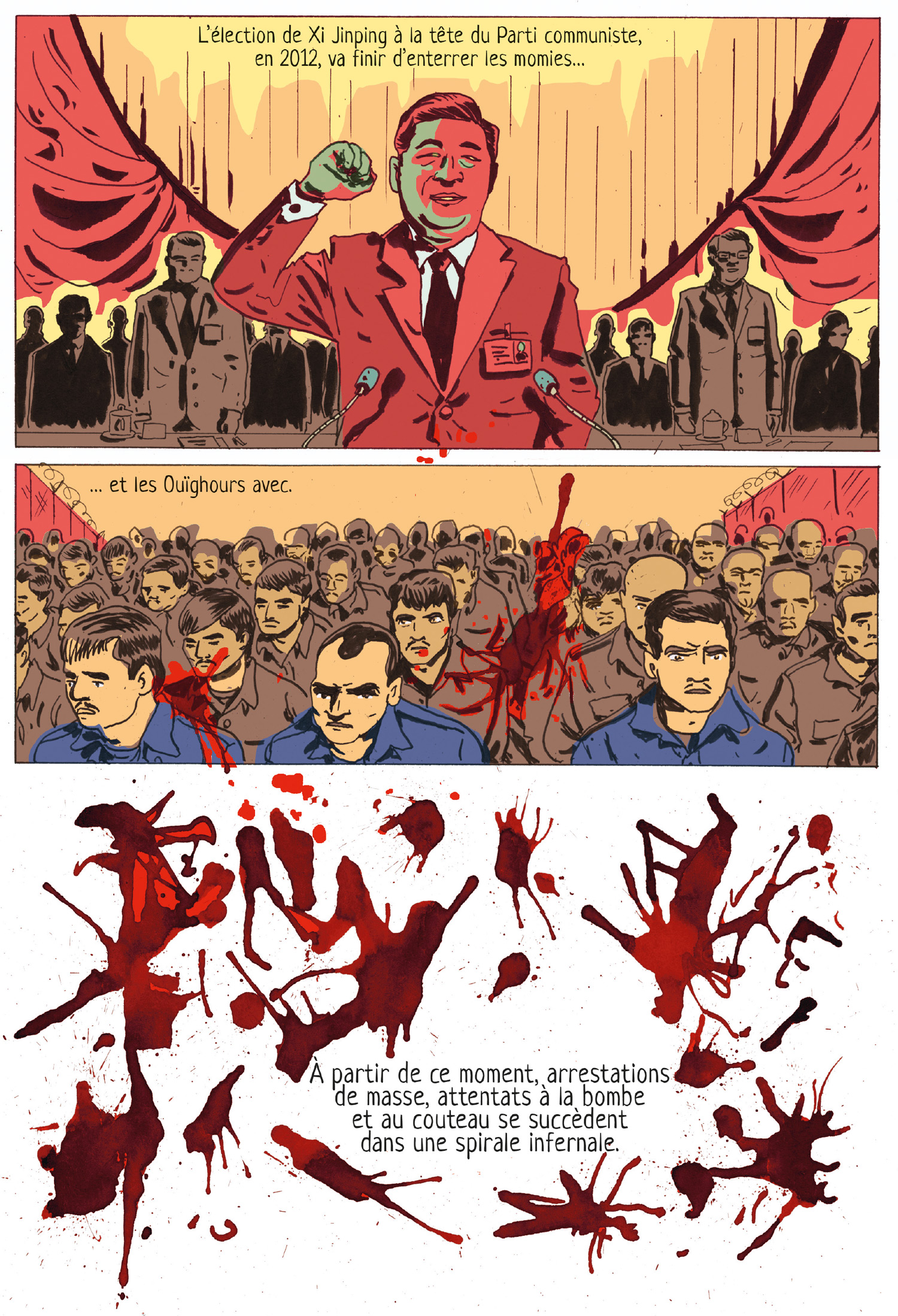 planche de bande dessinée