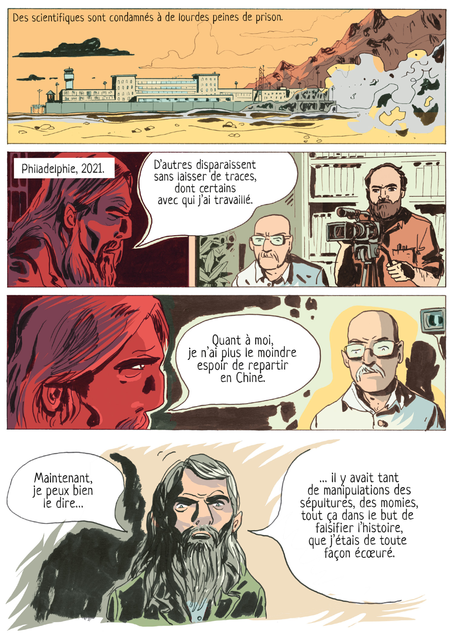 planche de bande dessinée