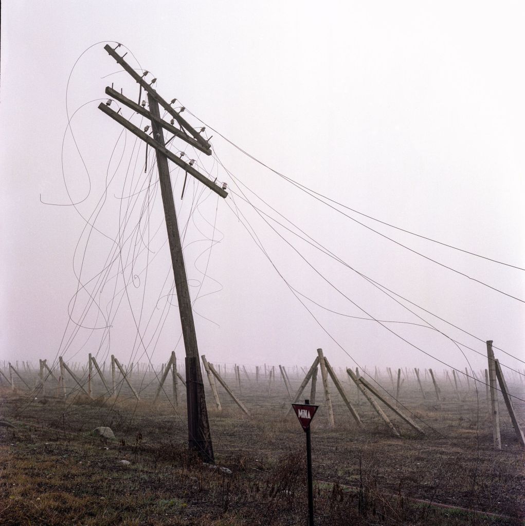 Ligne électrique distendue