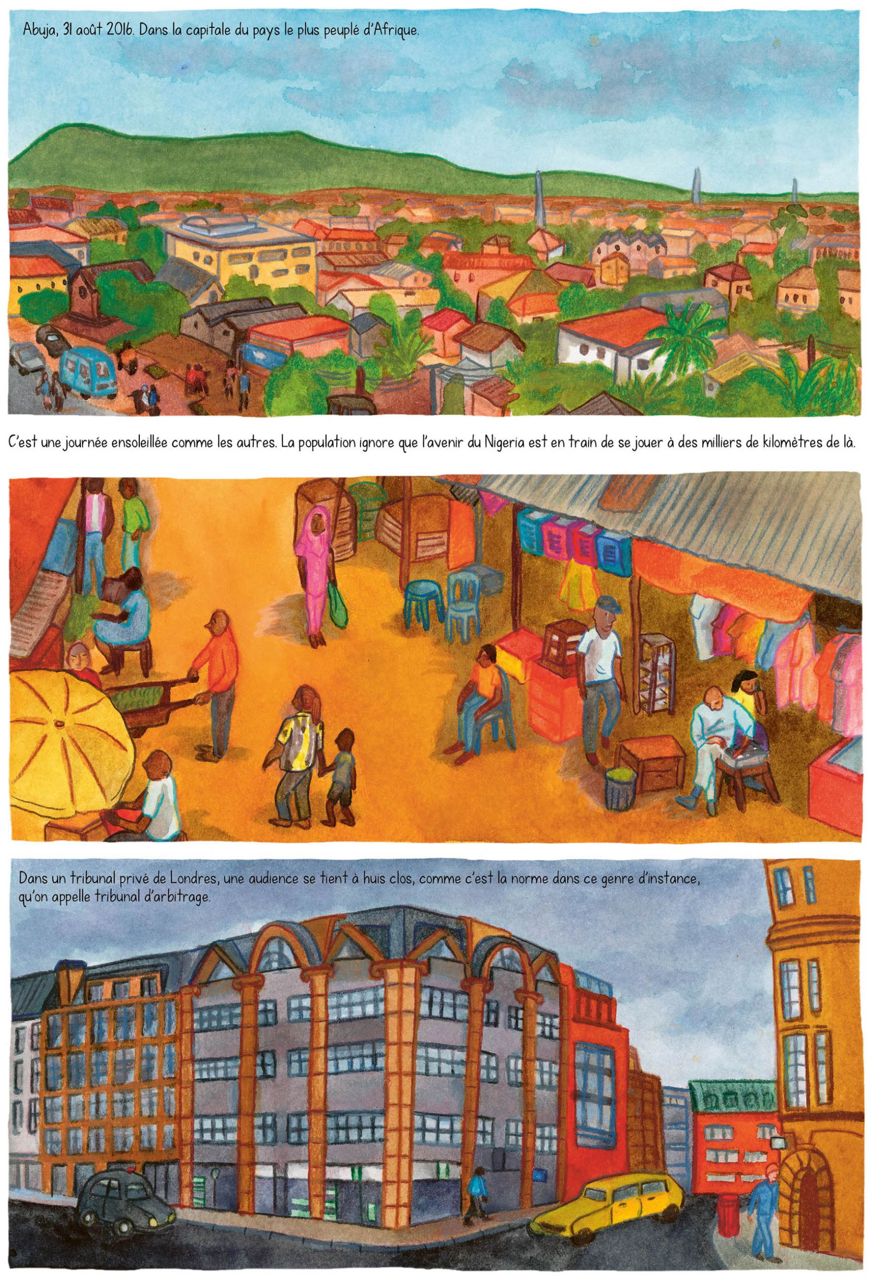 planche de bande dessinée