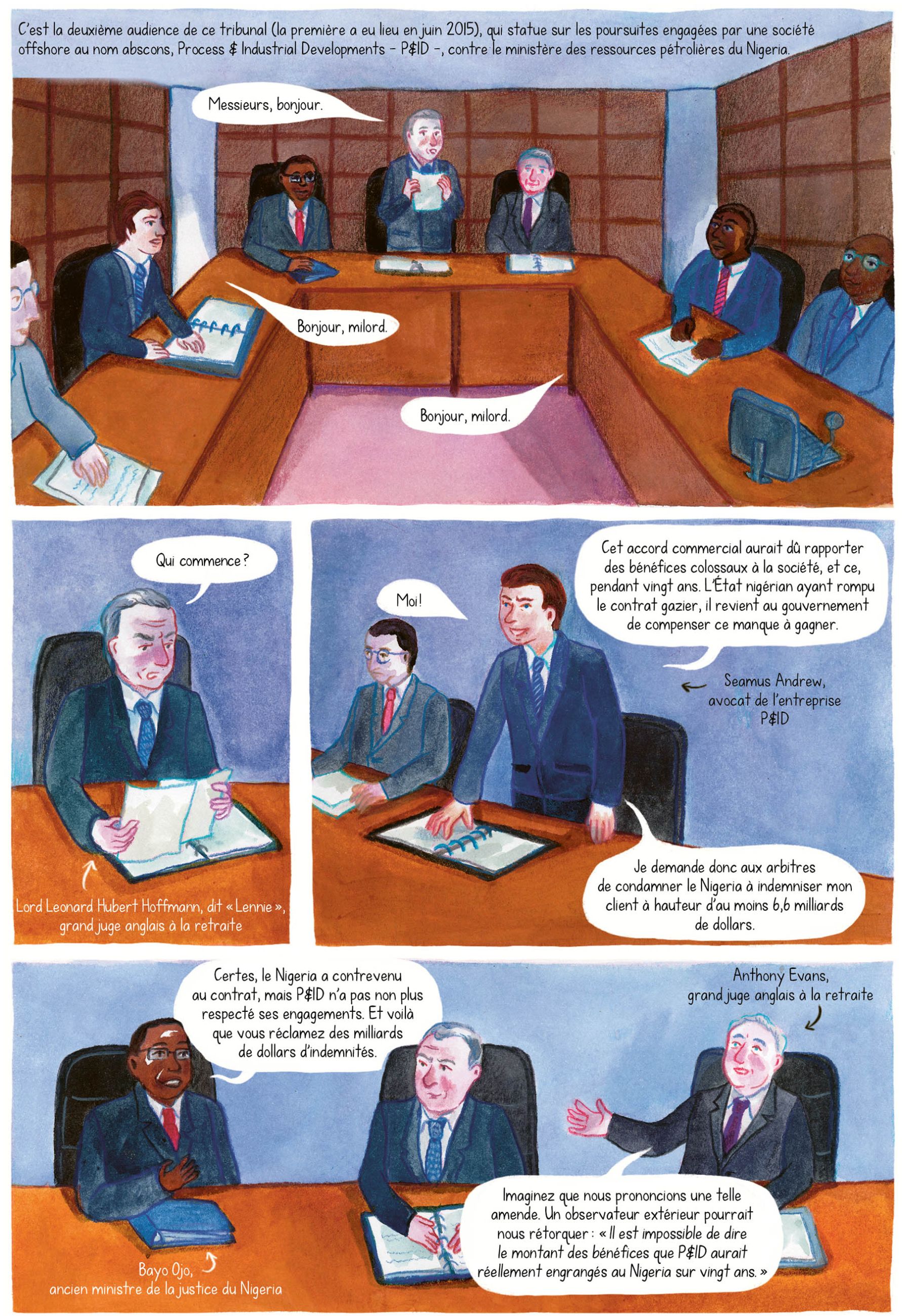 planche de bande dessinée