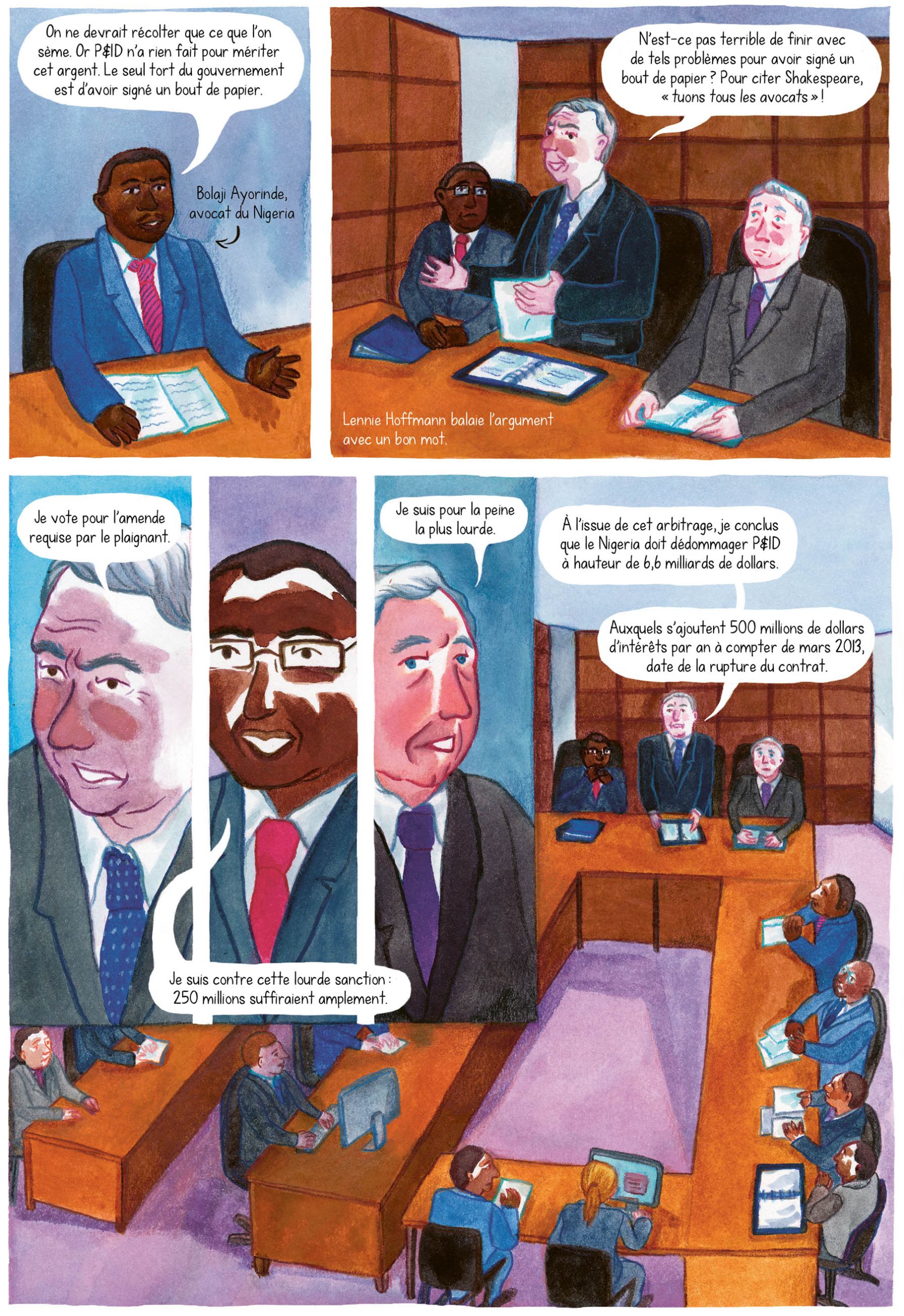 planche de bande dessinée