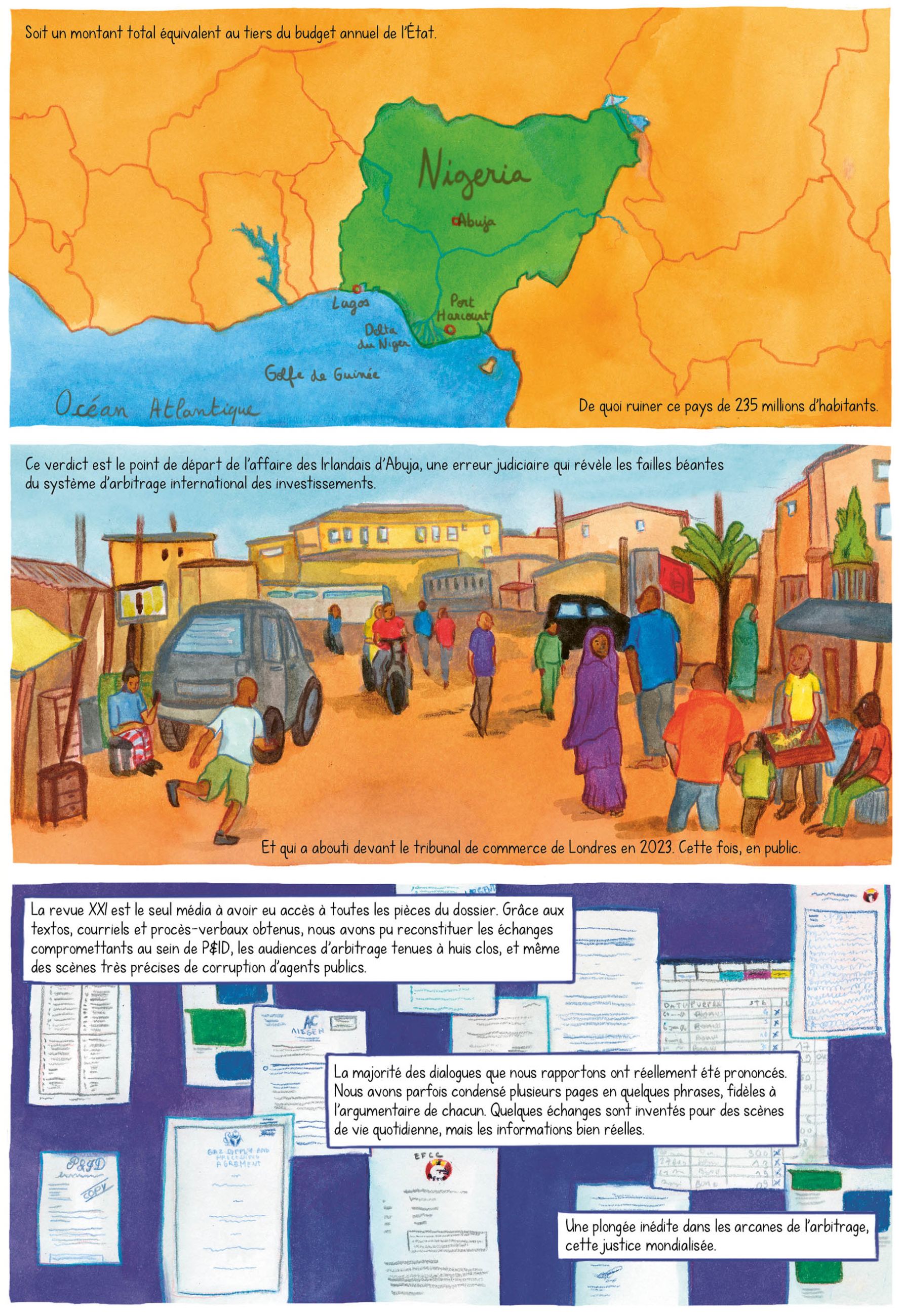 planche de bande dessinée