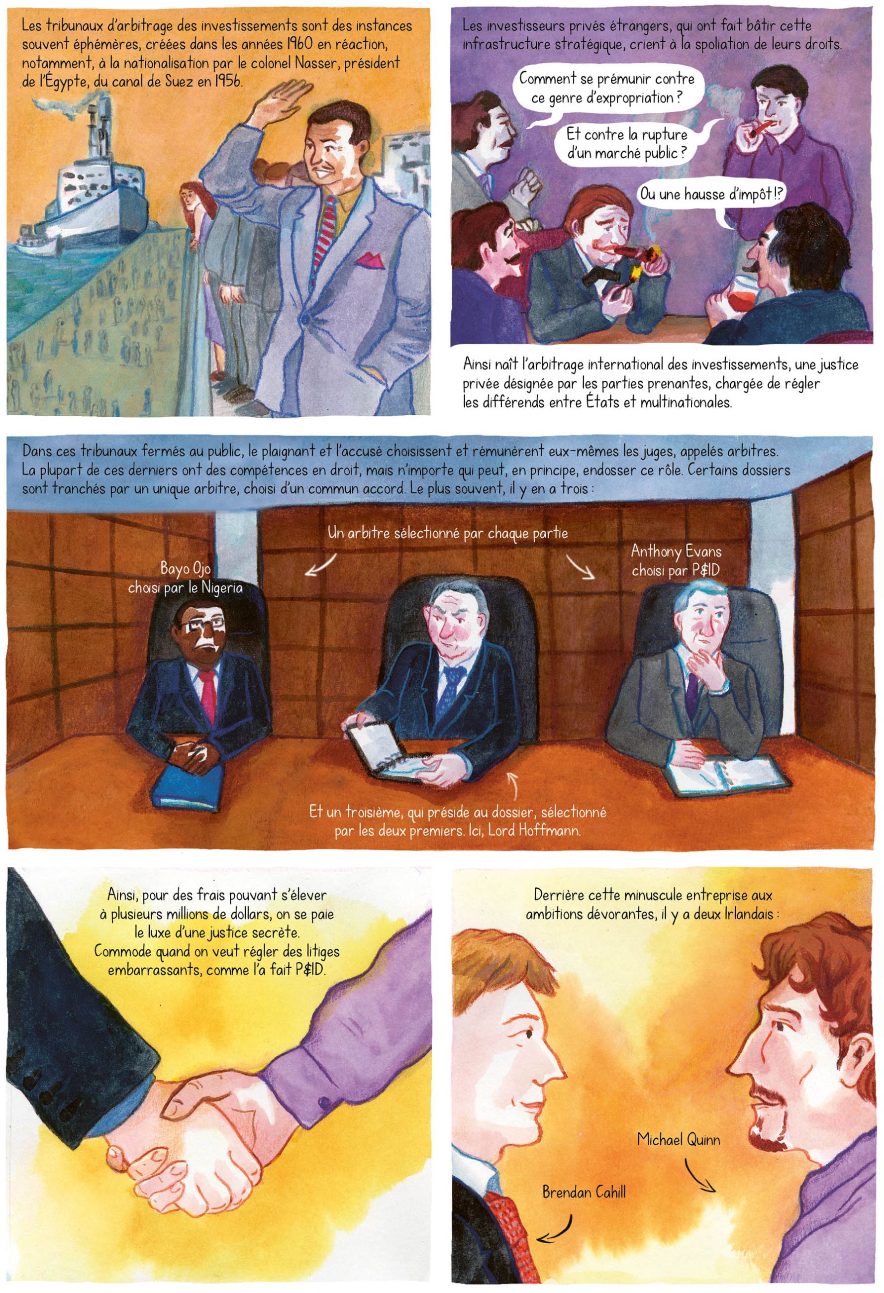 planche de bande dessinée