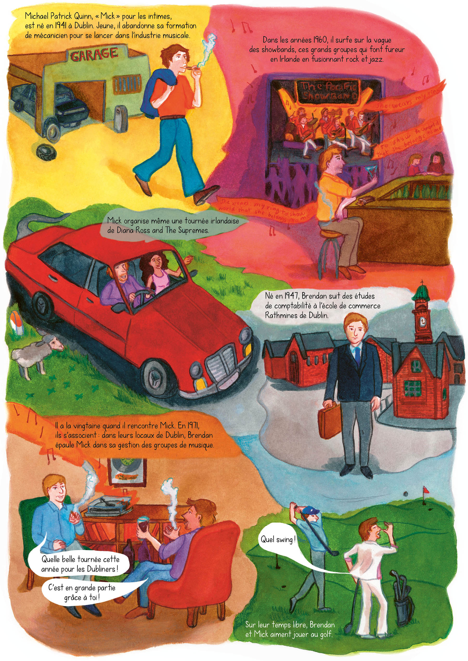 planche de bande dessinée