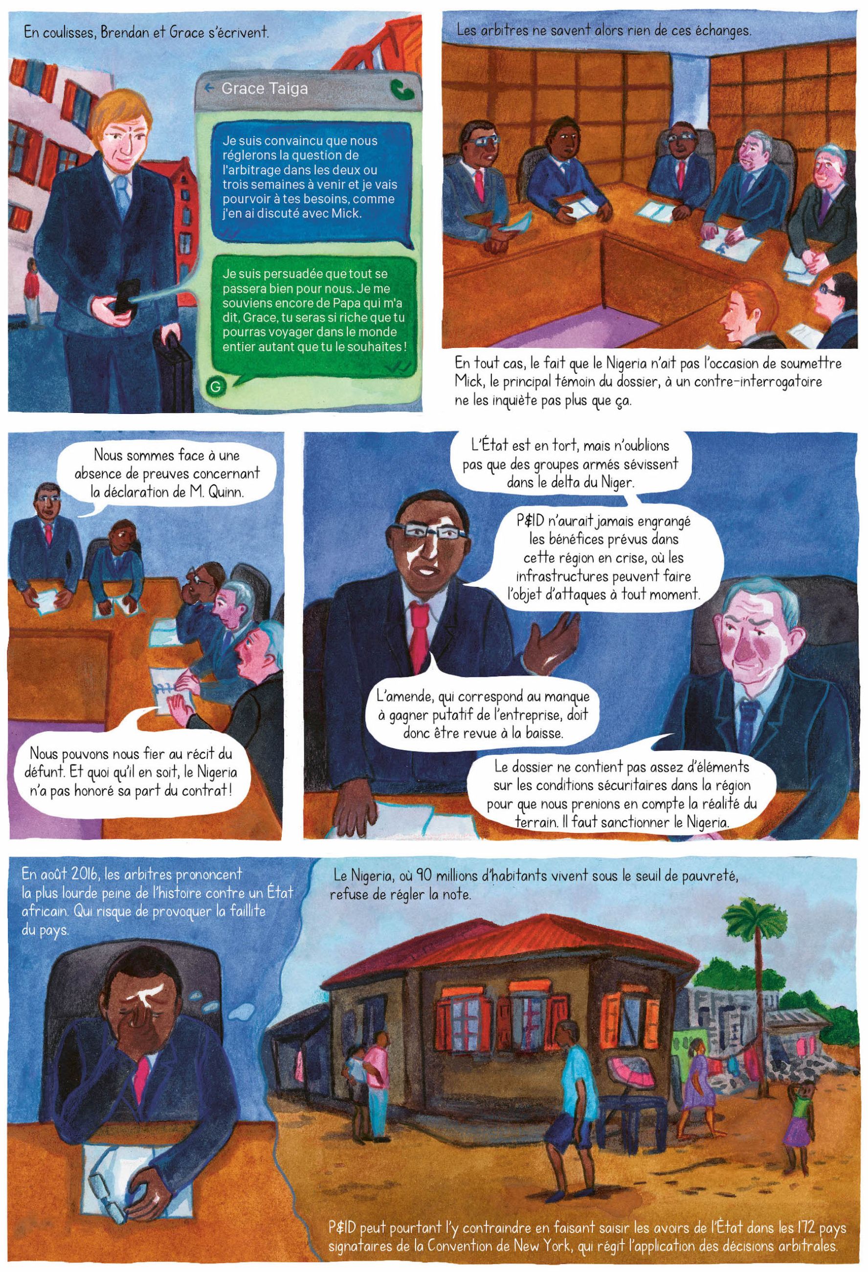 planche de bande dessinée