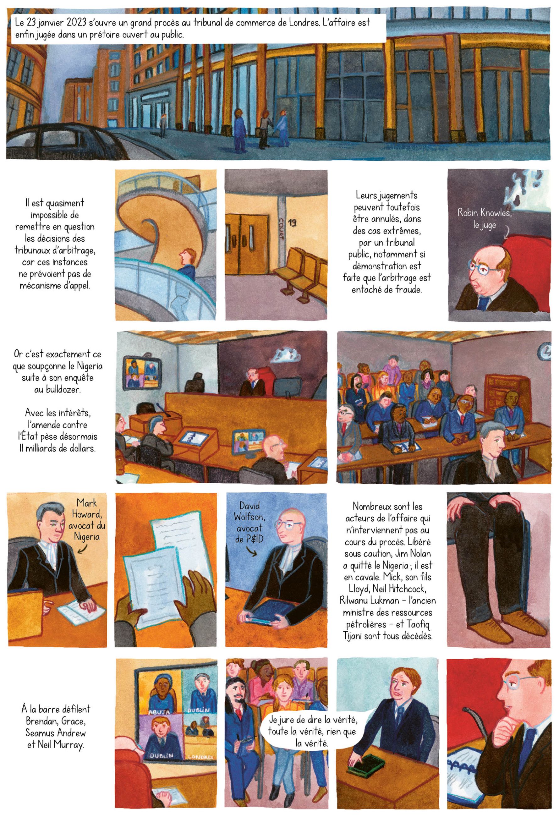 planche de bande dessinée