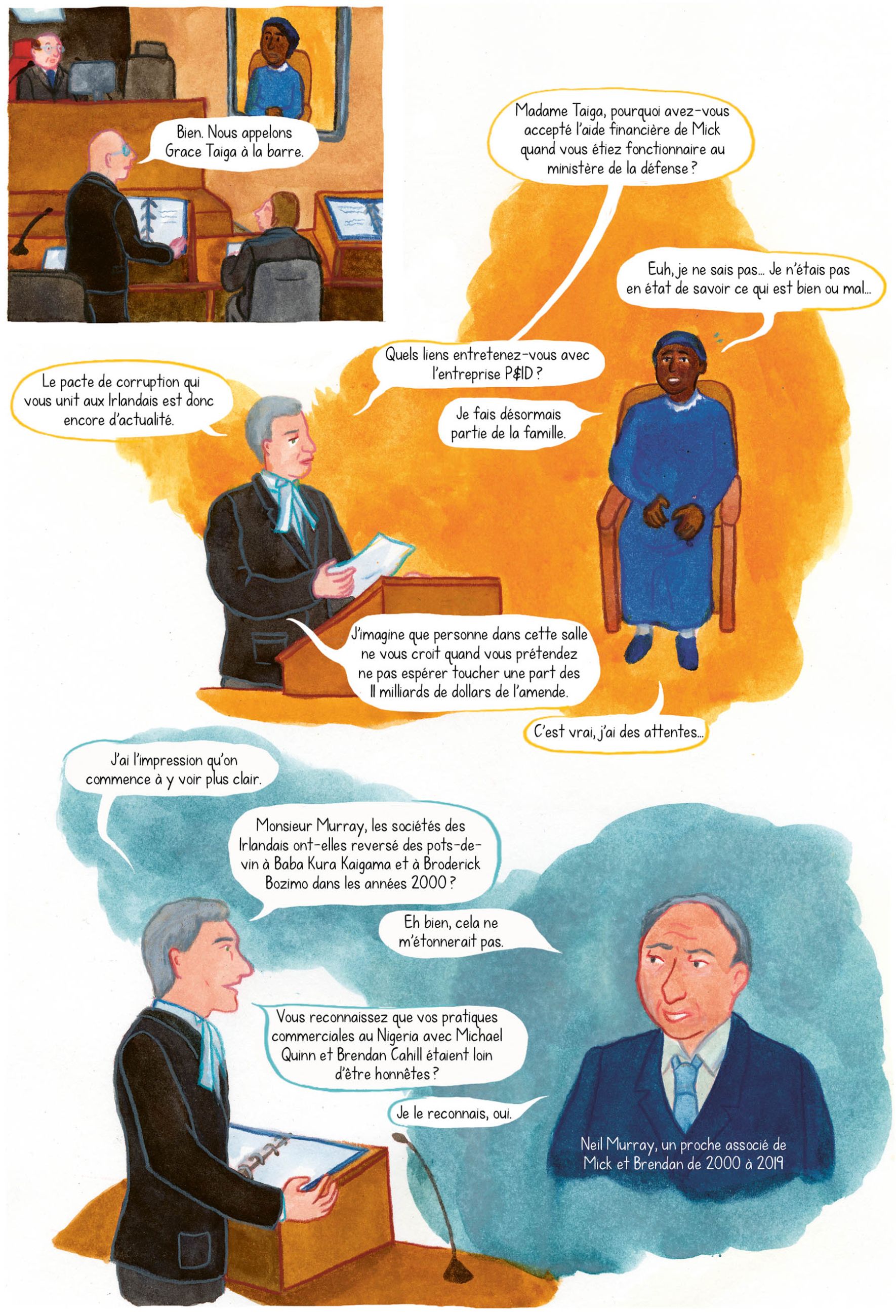 planche de bande dessinée