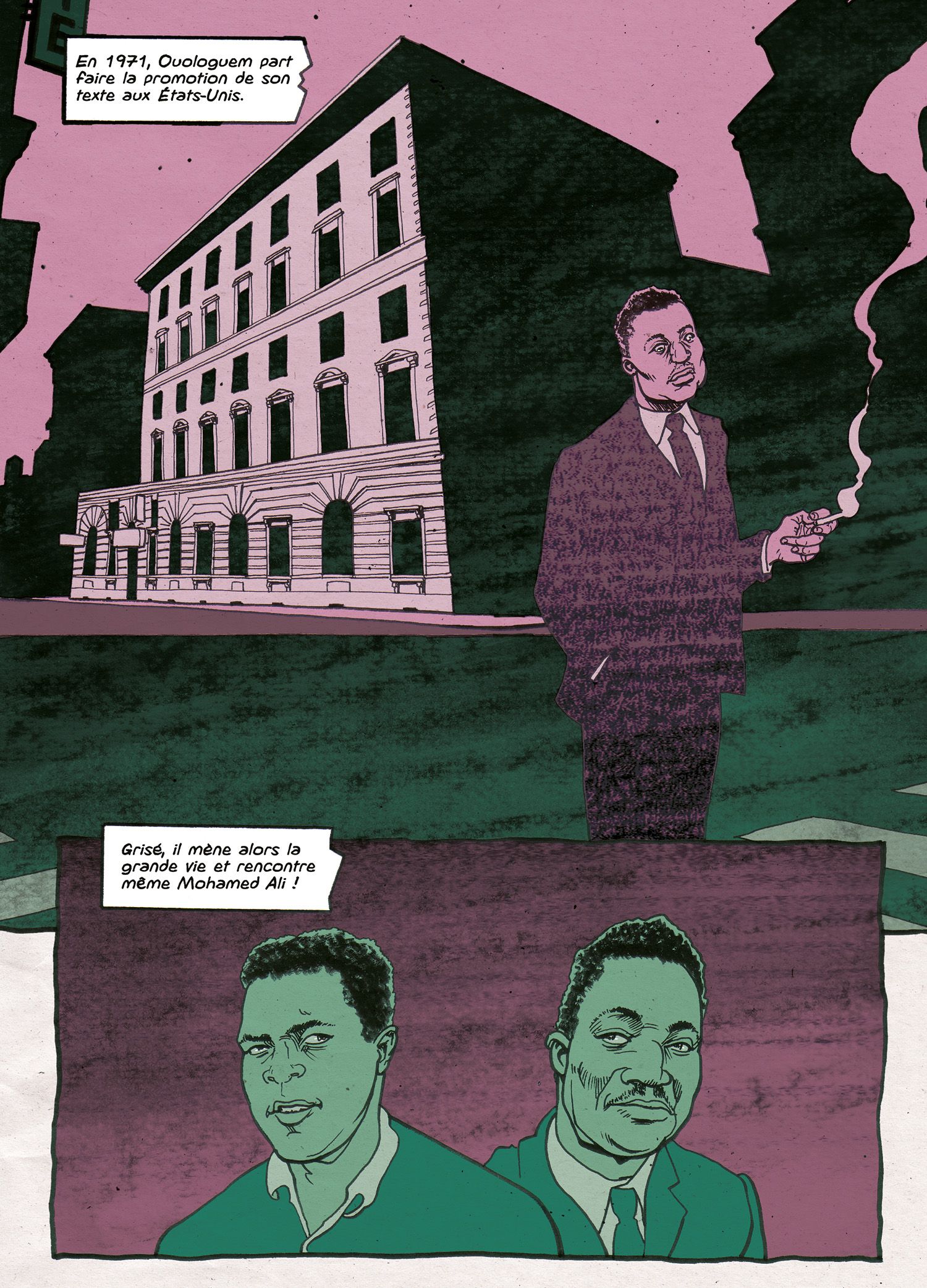 planche de bande dessin&eacute;e