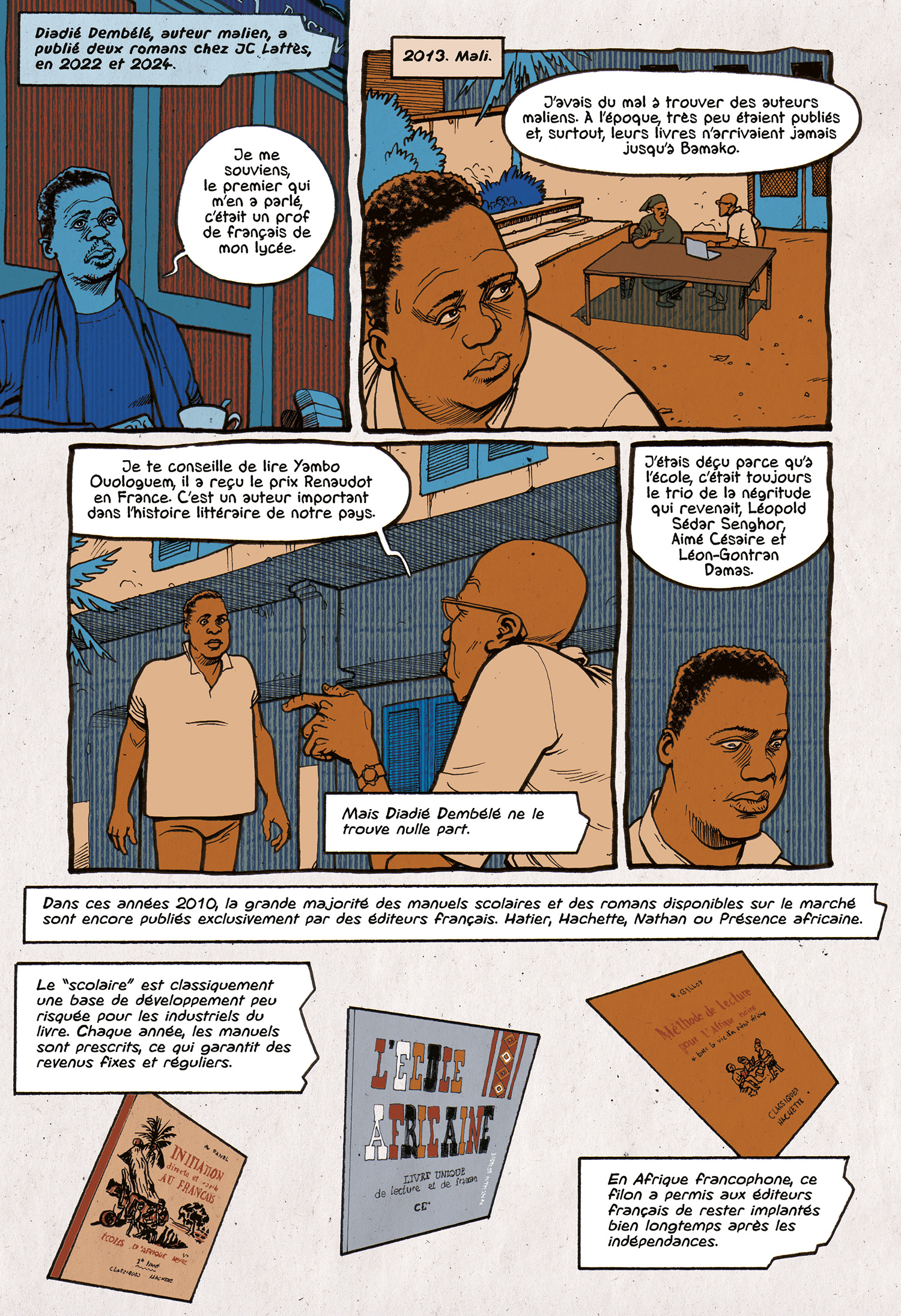 planche de bande dessin&eacute;e