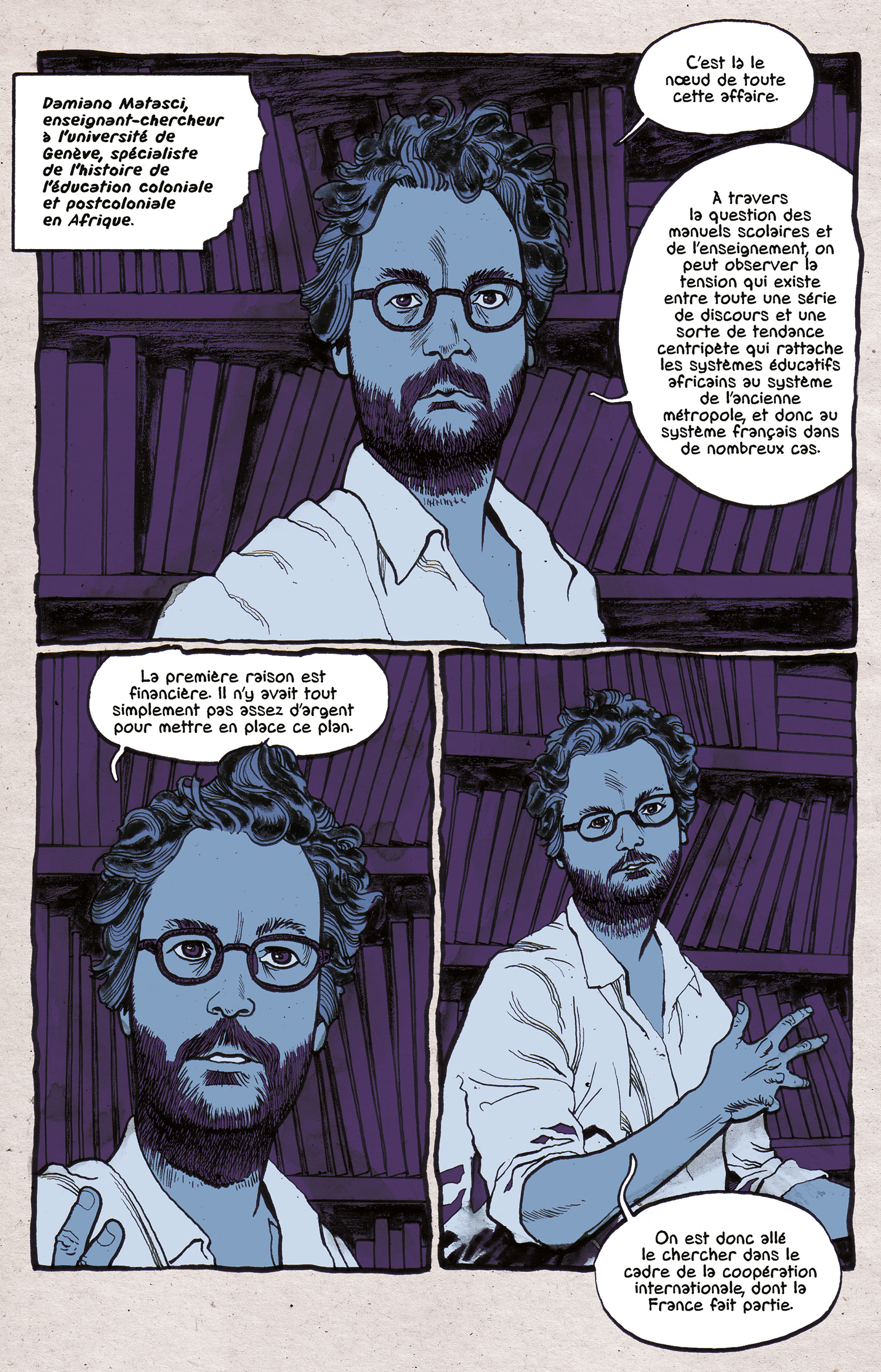 planche de bande dessin&eacute;e