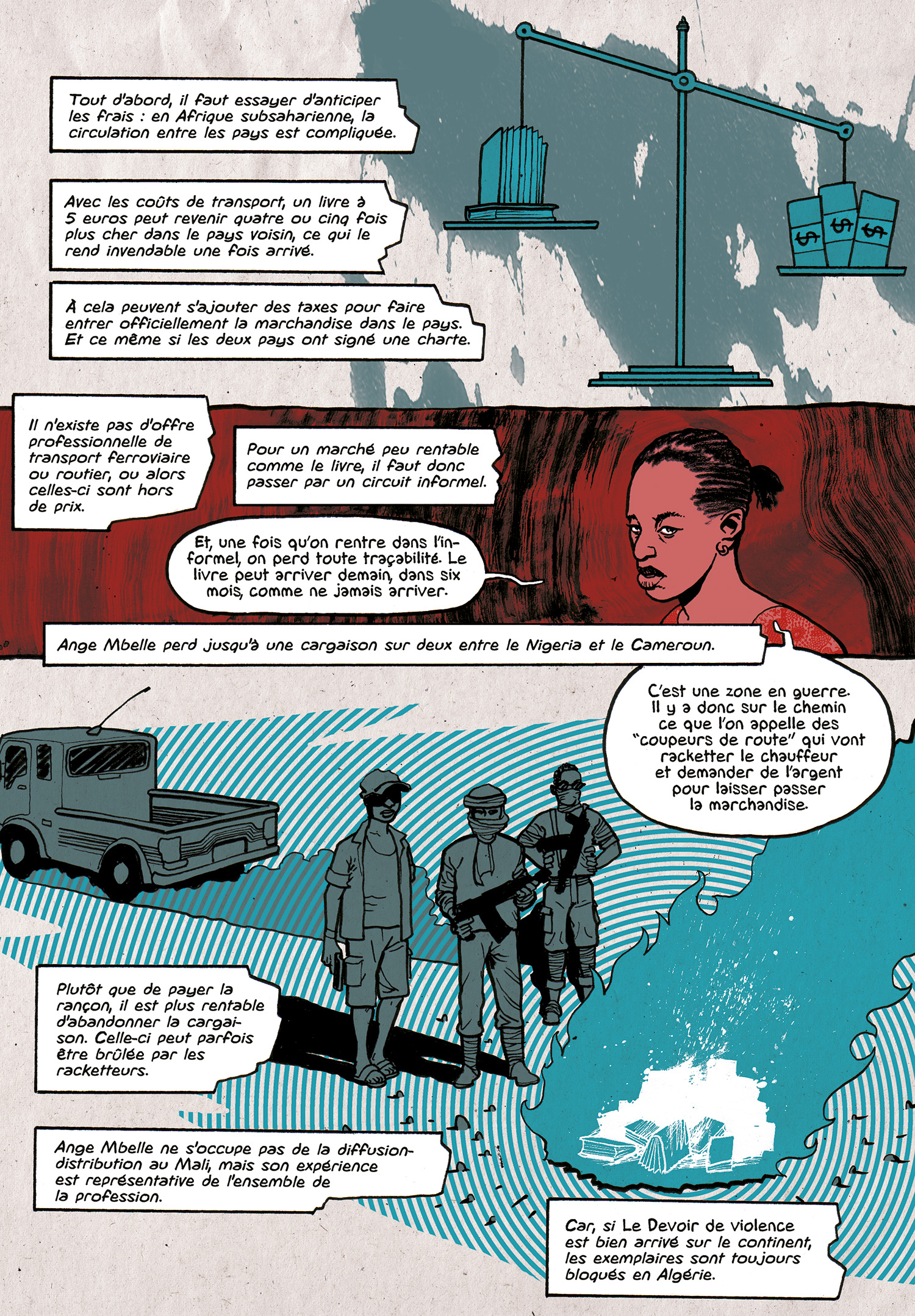 planche de bande dessin&eacute;e