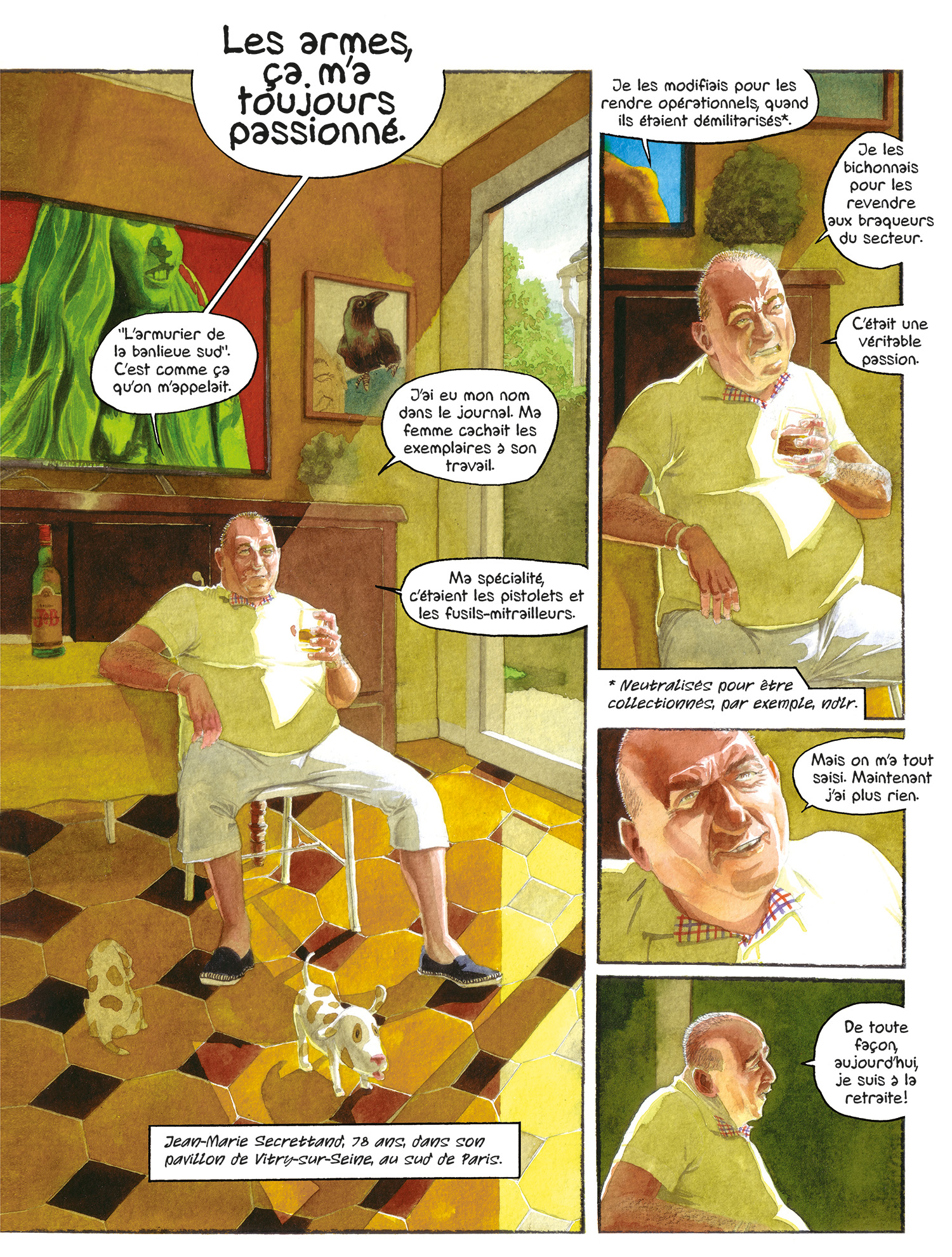 planche de bande dessin&eacute;e