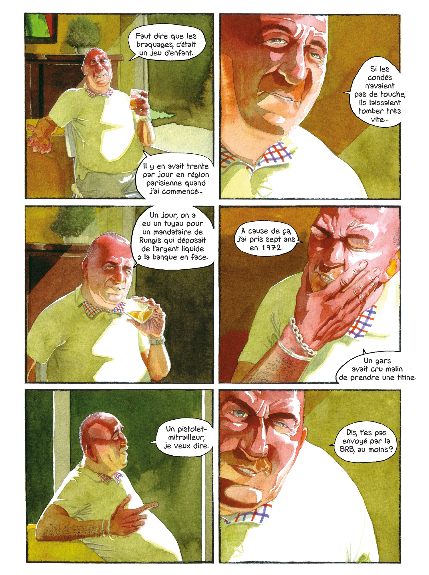 planche de bande dessin&eacute;e