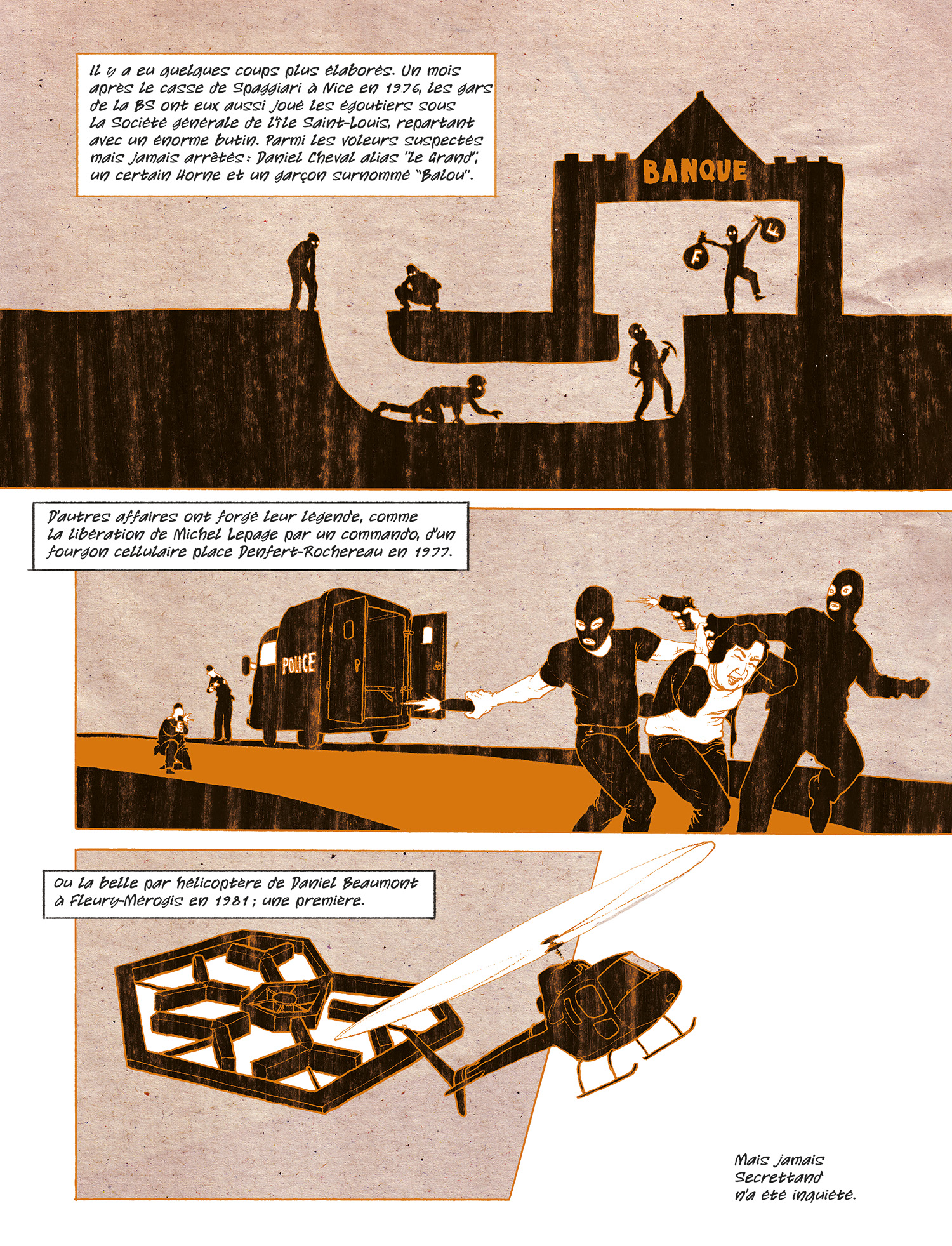 planche de bande dessin&eacute;e