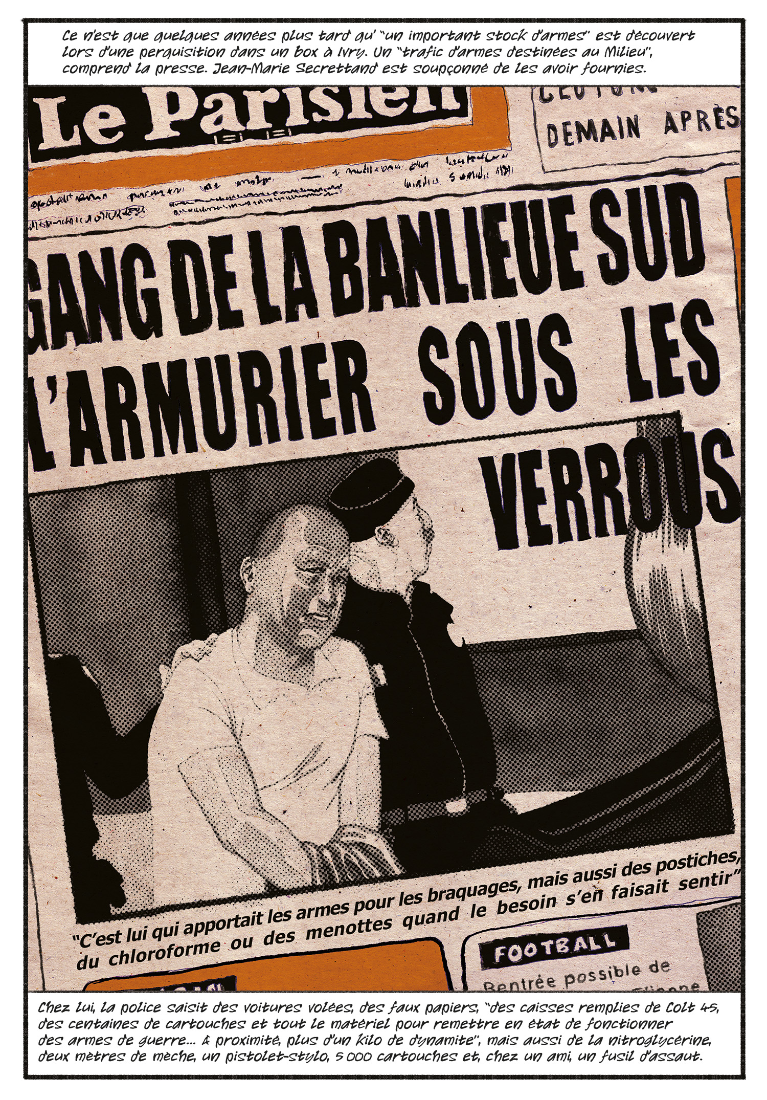 planche de bande dessin&eacute;e