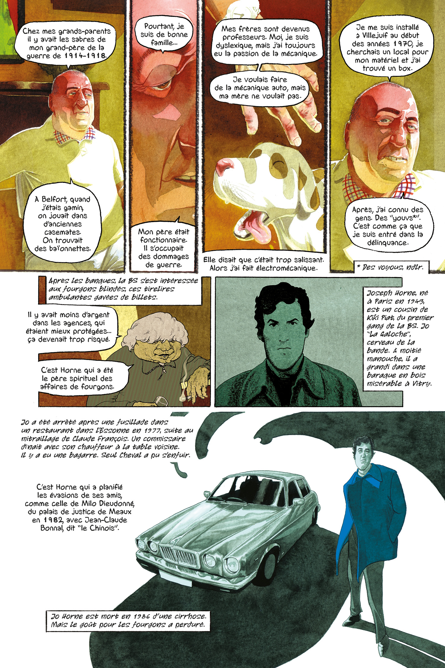 planche de bande dessin&eacute;e