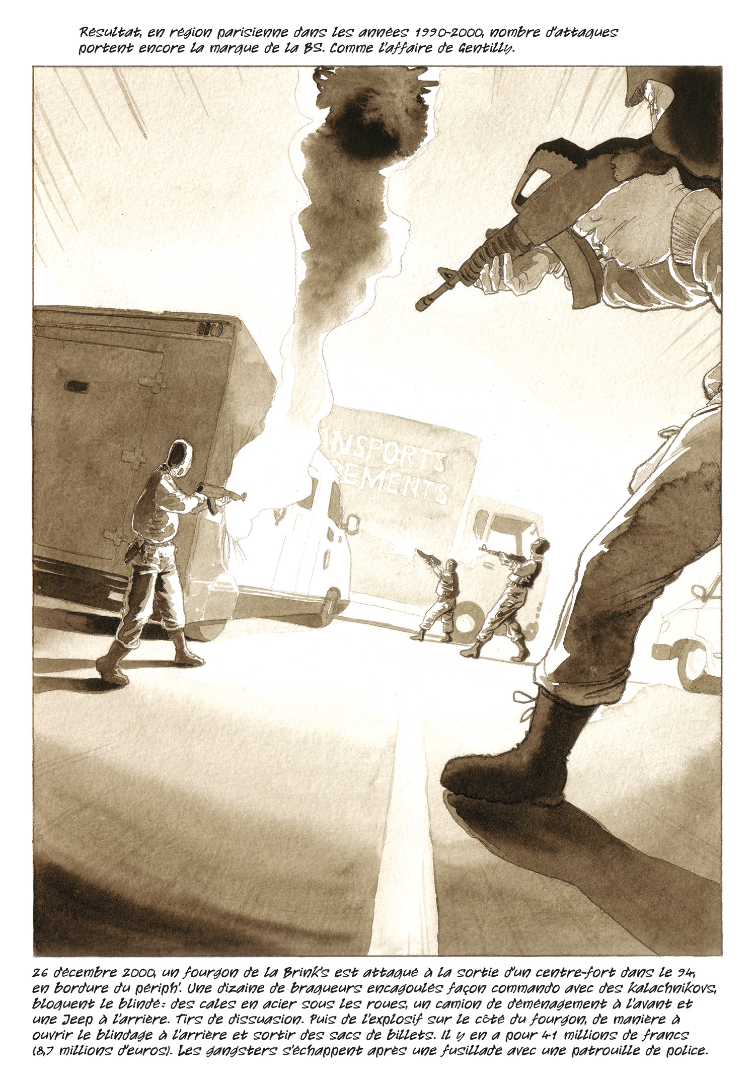 planche de bande dessin&eacute;e